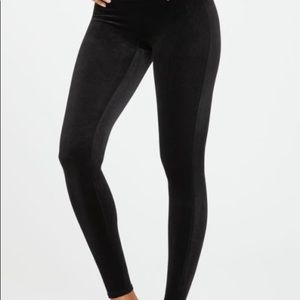 Spanx Velvet Leggings